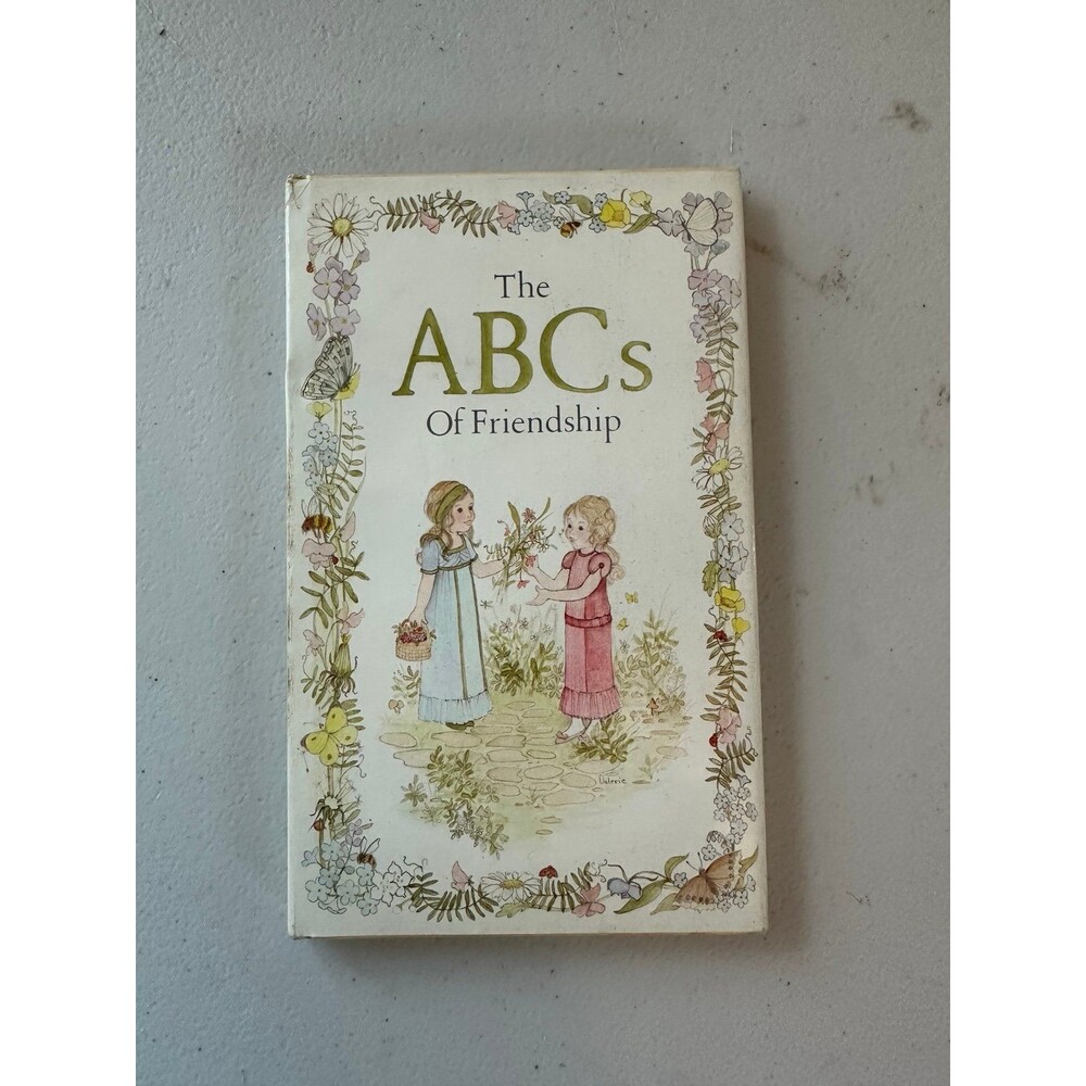 Hallmark Edition 1974 Vintage The ABCs Of Friendship By Edward Cunningham